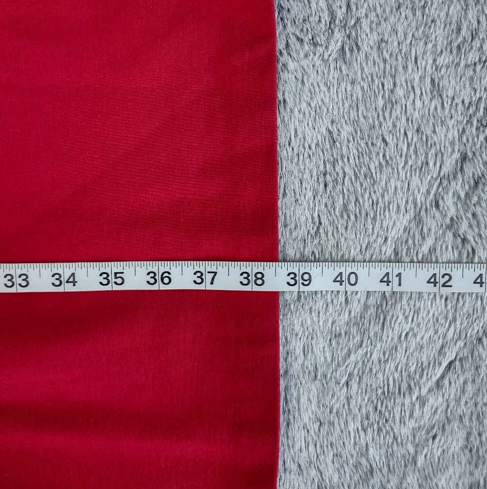 Talbot's Knit Stretch Sheath Dress 12 Red - Picture 11 of 12